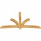 Ekena Millwork Davenport Rough Sawn Timber Gable Bracket, Western Red Cedar, 108"W x 63"H x 4"D x 6"F, 14/12 Pitch GBW108X63X0406DAV00RWR - alternate 5